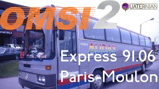 OMSI 2: Mercedes OM442 V8 Coach Bus (O.303) in France - Express 91.06 Map