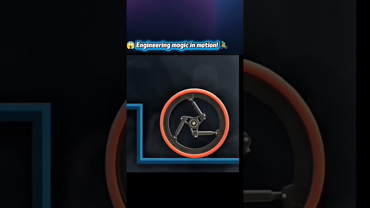 Genius engineering Shock absorbing tires Mechanical Suspension Wheel