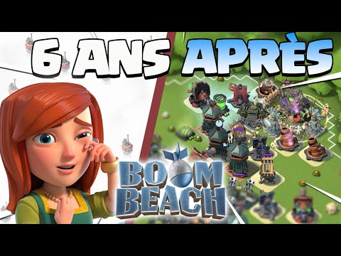 JE RETROUVE MON COMPTE BOOM BEACH 6 ANS APRÈS ! Un des meilleurs jeux Supercell