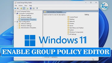 ✅ How to Enable Group Policy Editor in Windows 11 Home Edition