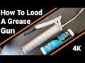 The correct way to use a grease gun  how to load a manual grease gun