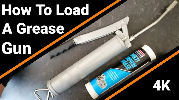 The correct way to use a grease gun - How to load a MANUAL GREASE GUN