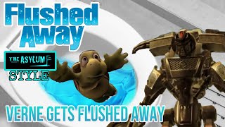 Flushed Away The Asylum Style Clip - Verne Gets Flushed Away For