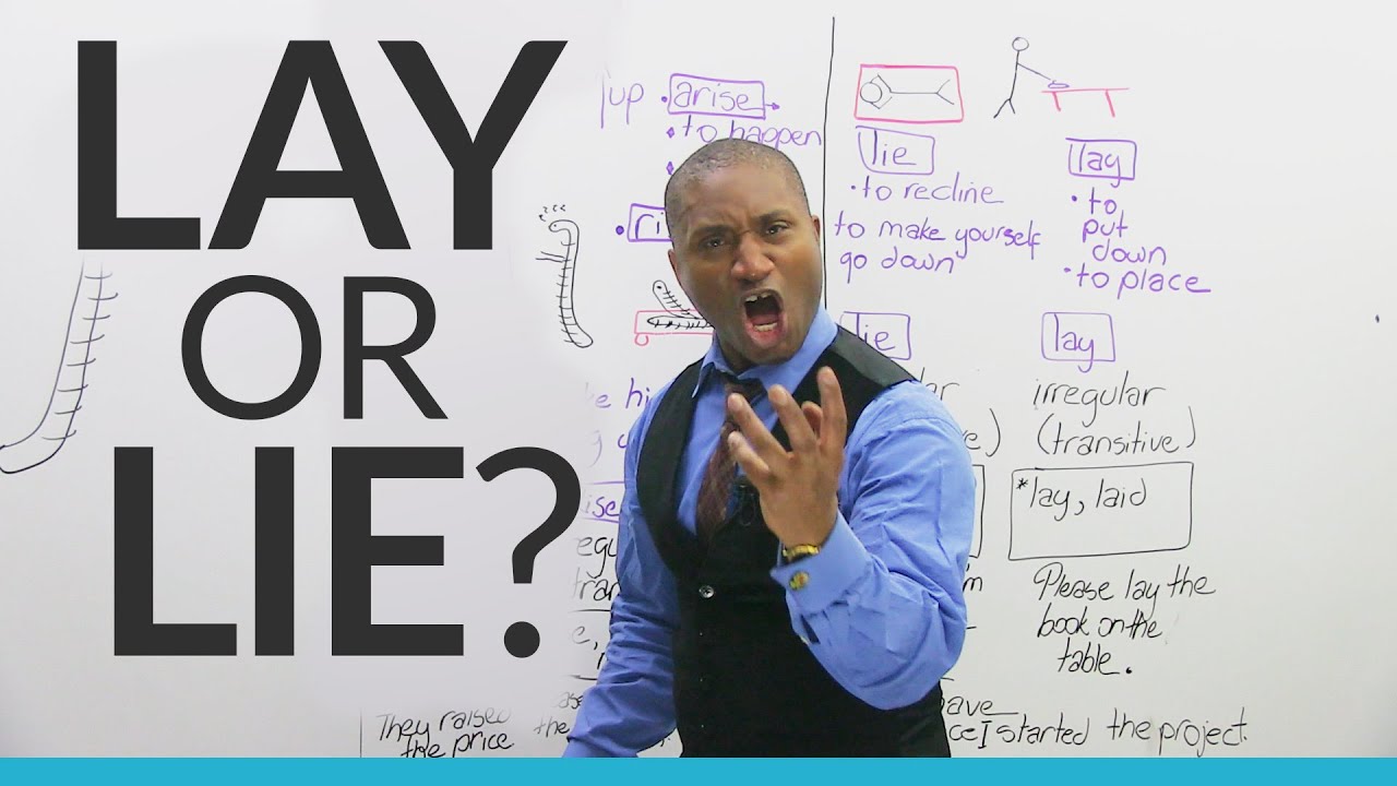 ⁣Confusing English: LIE or LAY? RAISE, RISE, or ARISE?