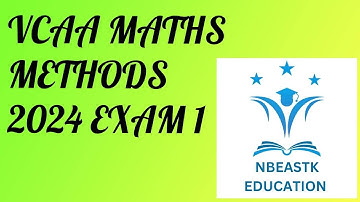 2024 VCE Mathematical Methods Exam 1 Suggested Solutions