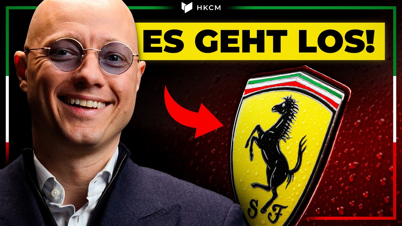 Unser nächster Einstieg und Kursziele bei Ferrari!