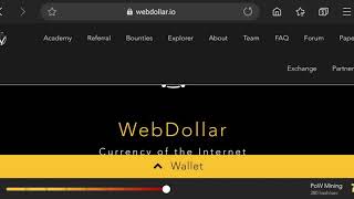 Webdollar- Technology At Your Fingertips