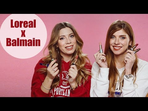 L’oreal x Balmain Ruj Koleksiyonunu Denedik! 🤩 👭💄