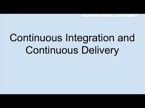 Continuous Integration and Continuous Delivery in one hour - YouTube