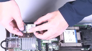 Lenovo ThinkSystem SE350 installing an M2 LTE module