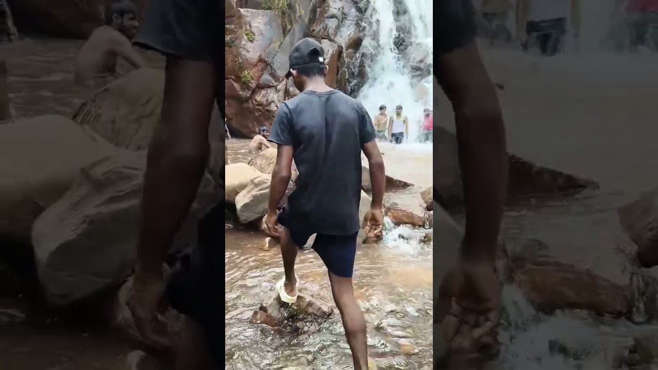 malangir waterfall in beautiful jagah