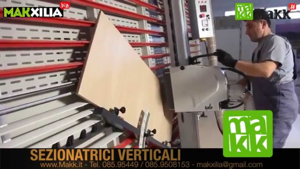 Sezionatrice Verticale MAKK.it per Taglio Pannelli. Vertical Panel Saw.