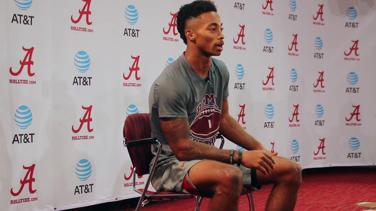 Alabama DB Anthony Averett - Colorado State week - YouTube Tide 102.9