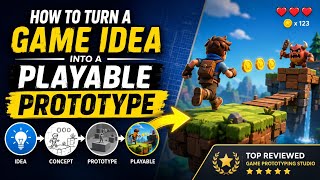 How to Turn a Game Idea Into a Playable Prototype | Top Reviewed Game Prototyping Studio