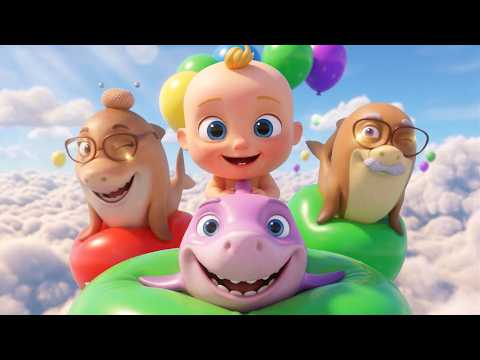 Beba, mama i tata morski pas 🦈 | Pjesmica