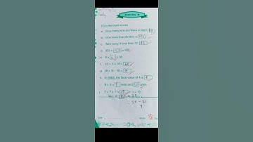 maths worksheet #class3 #maths #mentalmath #worksheet #primary #education