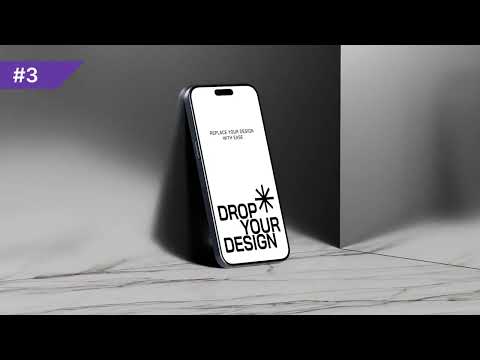 Smartphone Animation Mockup Pack 02, an iPhone Mockup by MockupShelf (Thumbnail 2 of 12)