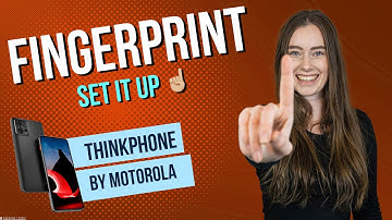 Motorola Thinkphone - How to set up Fingerprint • 📱 • 👆🏼 • 🔐 • Tutorial