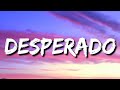 Upchurch - Desperado (Lyrics)