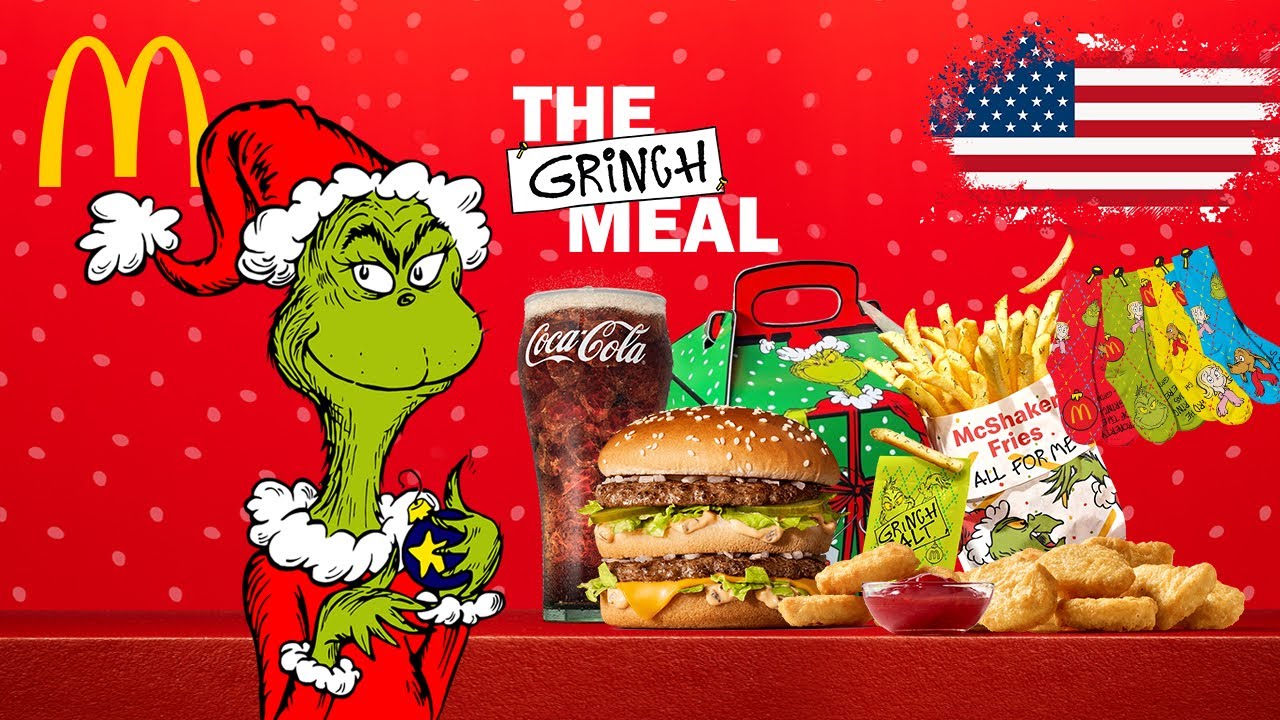McDonald's The Grinch Meal 2025 - YouTube