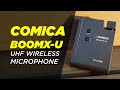 Comica BoomX-U a compact UHF wireless microphone test