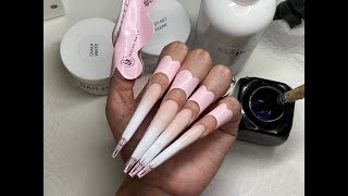 HOW TO SCULPT OMBRE NAILS &amp; SHAPING / EFILE USE