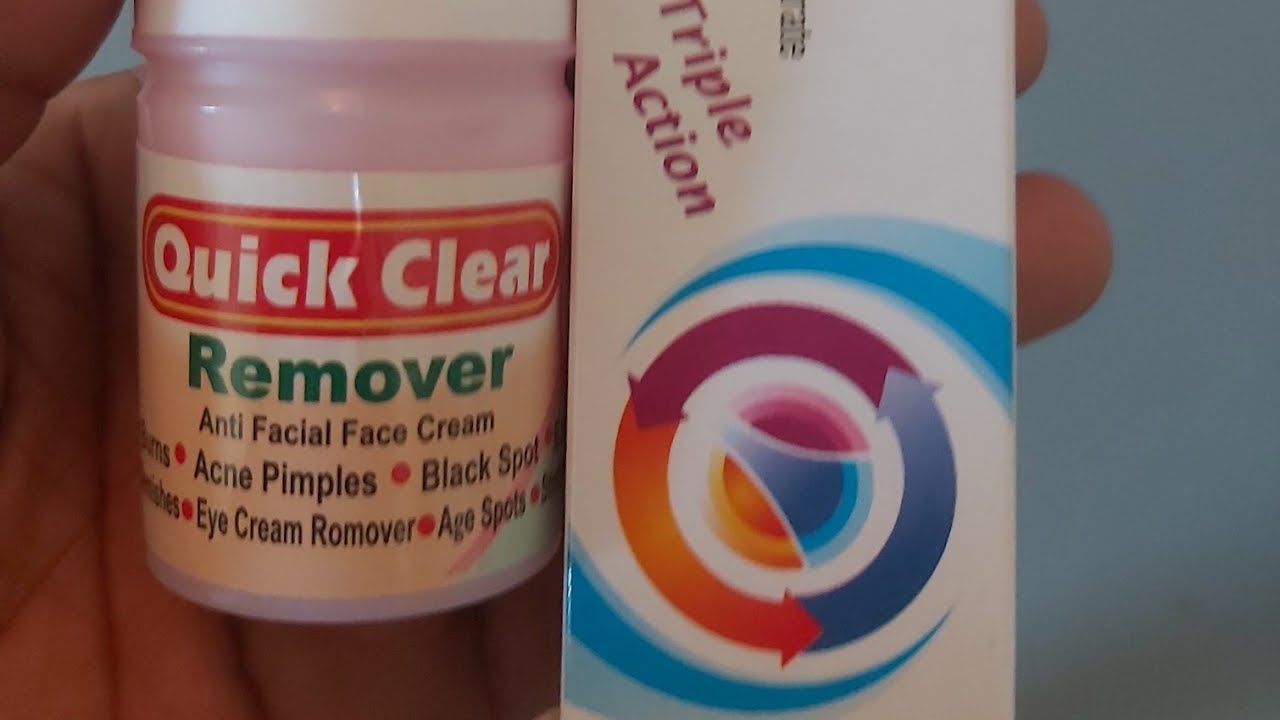 quick clear face cream