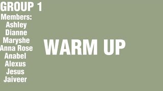 Performance Task in Physical Education. 15 Minutes Exercise (Warm up, Aerobic Dance, Cool Down.)