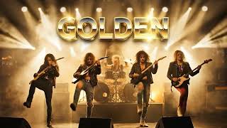 GOLDEN - HUNTR/X Official 80s Rock Cover | KPop Demon Hunters