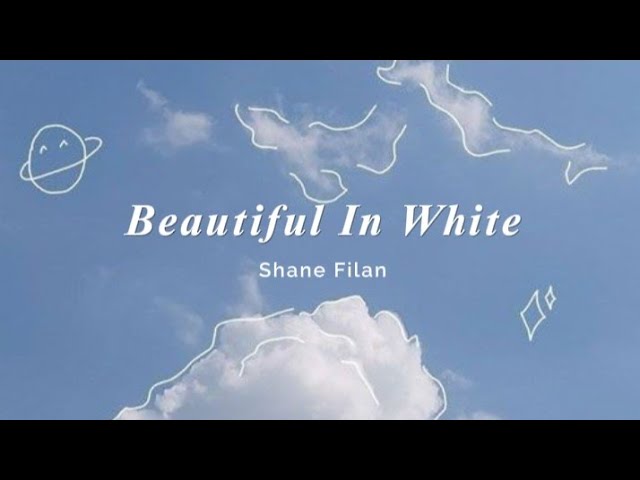 Westlife - Beautiful in White (Lyrics) class=