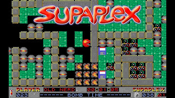 Supaplex | #23 Bomb Time | PC (DOS) Gameplay 4K