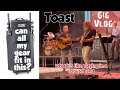 Gig vlog  on stage gig rider gr9000  toast salt lake city show