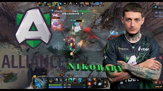 ALLIANCE.NIKOBABY [MORPHLING] Pro Bring Monster Carry is Back Dota 2