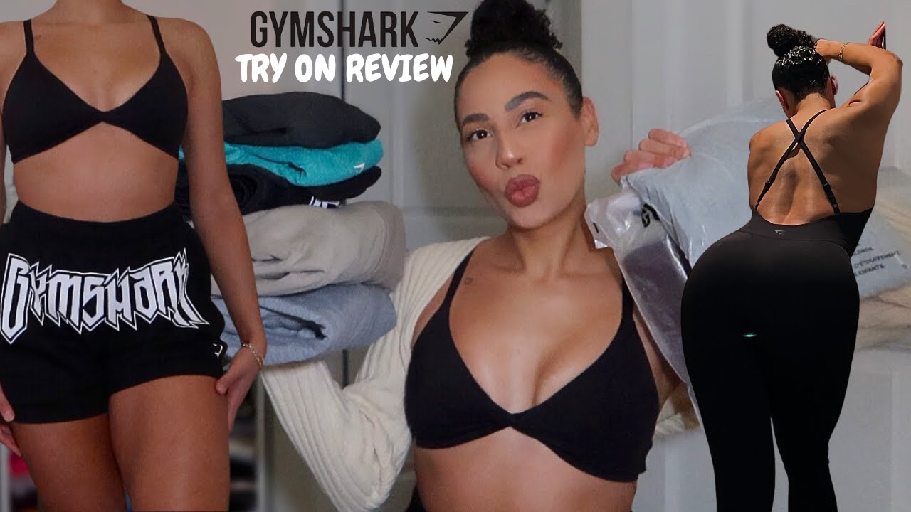 WTF GYMSHARK November activewear try on review size medium haul
