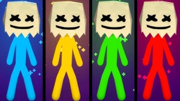 Stickman Party 1 2 3 4 Player Games 2021 Minigames Gameplay ( android / ios )