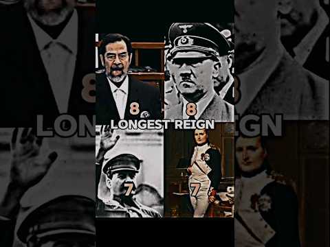 Saddam Hussein Vs Adolf Hitler Vs Stalin Vs Napoleon Bonaparte Shorts Short Viral