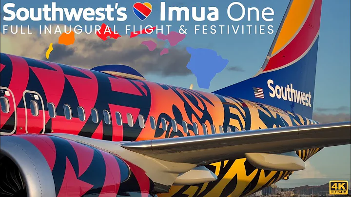 [4K] – Imua One Inaugural Flight – Southwest Airlines – Boeing 737-8 Max – LGB-HNL – N8710M – WN8726