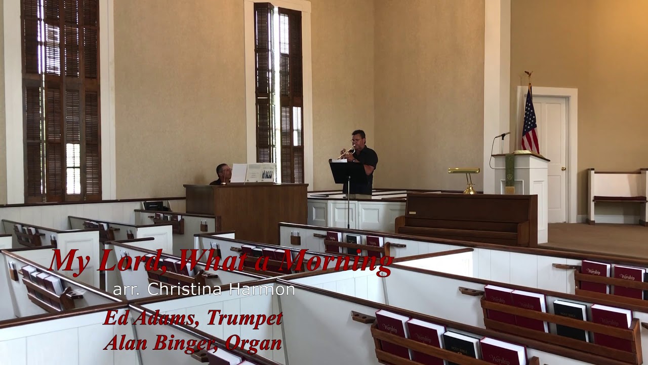 My Lord,  What a Morning, arr. Christina Harmon,