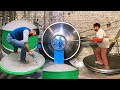 Process of making stainless steel dish antenna  factory mass production