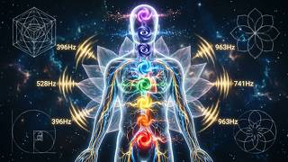 Deep Healing Sleep Frequencies | 432Hz+528Hz+639Hz+741Hz+852Hz+963Hz | Body & Soul Regeneration