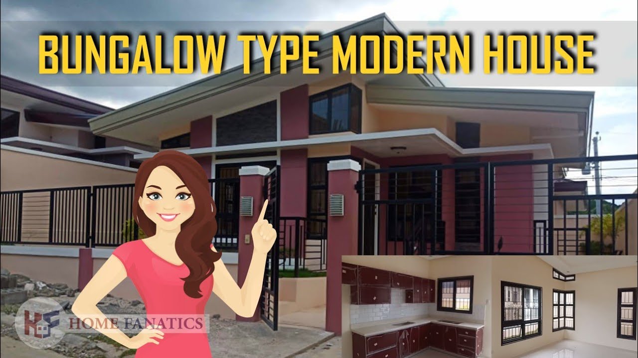 3 Bedroom Bungalow  Type House  Davao  City  Modern house  