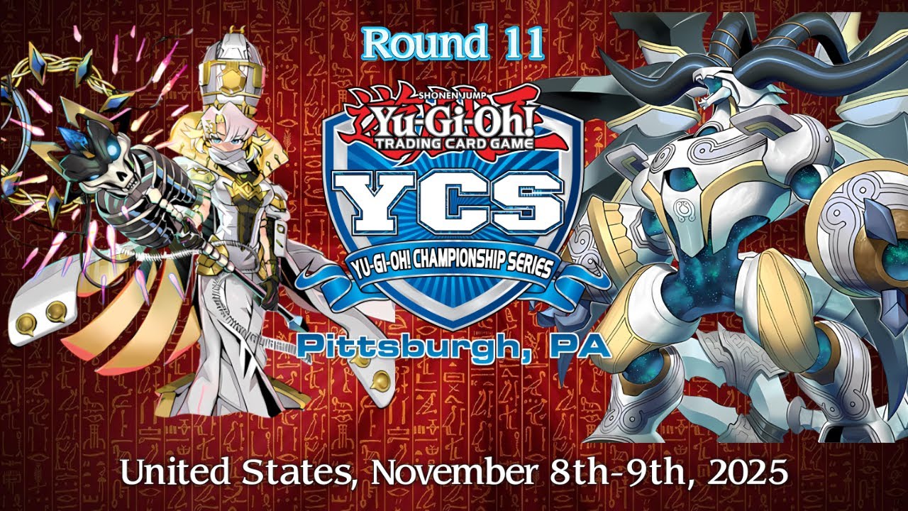 YCS PITTSBURGH │ Vanquish Soul K9 VS Branded Dracotail │ Round 11 Yu-Gi-Oh! November 2025