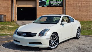Everything you need to know about this 2005 Infiniti G35 at I-95 Muscle