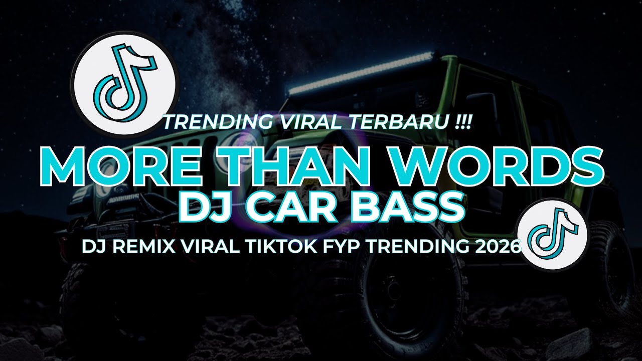 CAR MUSIC REMIX BASS BOOSTED🚗🎶 DJ MORE THAN WORDS