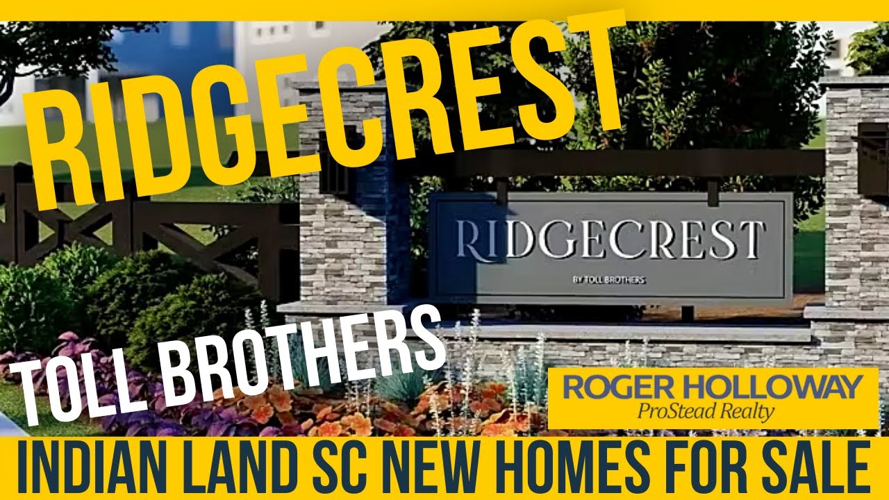 Indian Land SC New Homes from Toll Brothers in Ridgecrest YouTube
