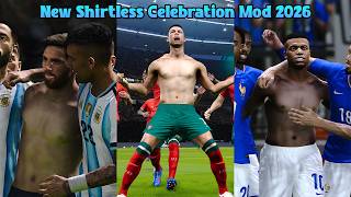 New Shirtless Celebration Mod 2026 + Installation - PES 2021 & Football Life 2026 screenshot 2
