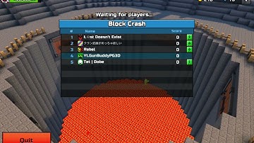 Pixel gun 3d. Block crash broke??? (glitch)