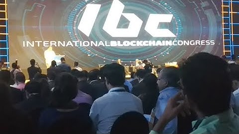 International Blockchain congress Live