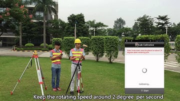Hi-Target V90Plus RTK Receiver - Process of Tilt Survey Calibration
