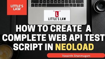 Hoe u een GET & POST Web API-script in Neoload maakt met parameters en correlatie | API-testen